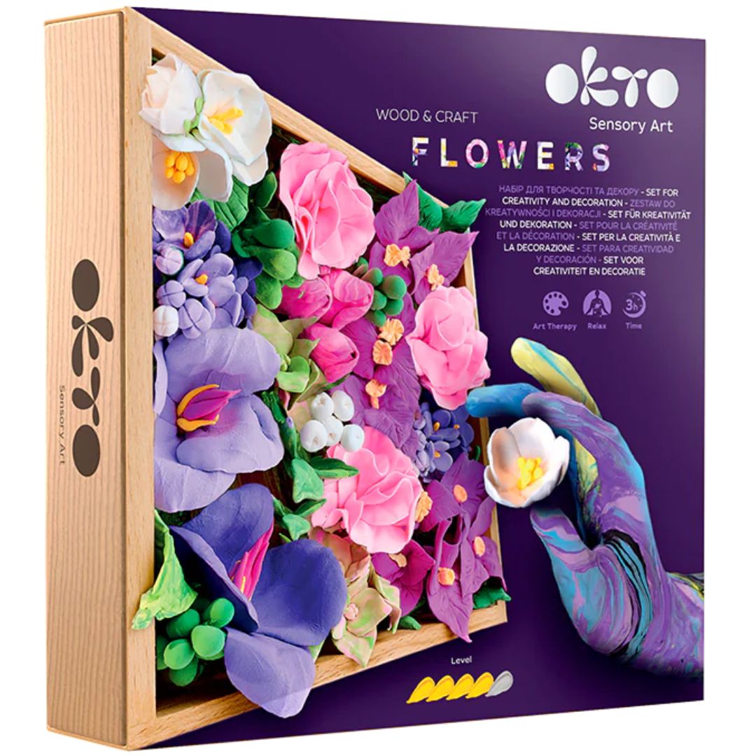 Okto Air Clay Wood & Craft Flowers - Inspiration Lv.4/5 +14