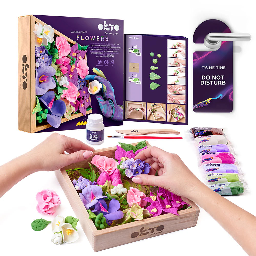 Okto Air Clay Wood & Craft Flowers - Inspiration Lv.4/5 +14