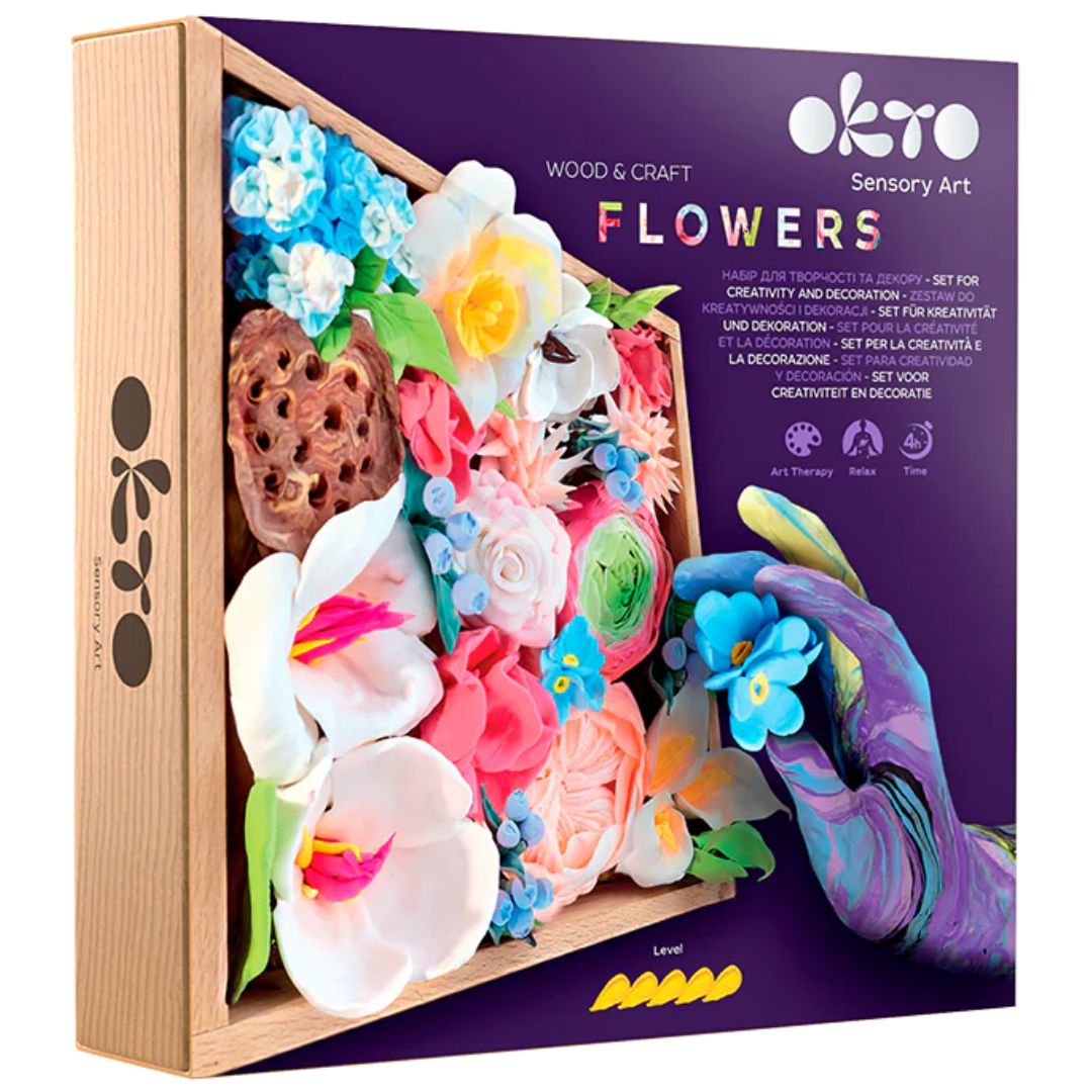 Okto Air Clay Wood & Craft Flowers - Romans Lv.5/5 +14