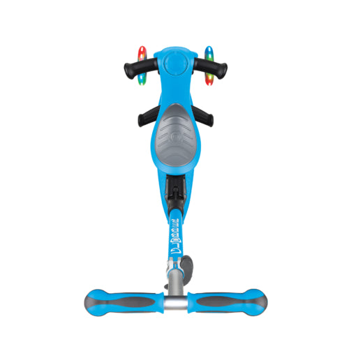 Globber Go-Up Deluxe Lights 3 In 1 Max 50kg - Sky Blue