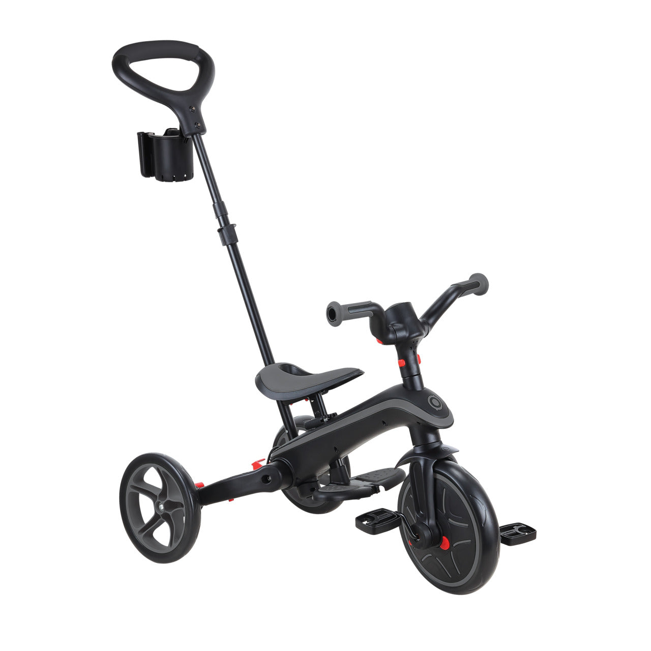 Globber Explorer Trike Foldable 4 In 1 - Black/Grey