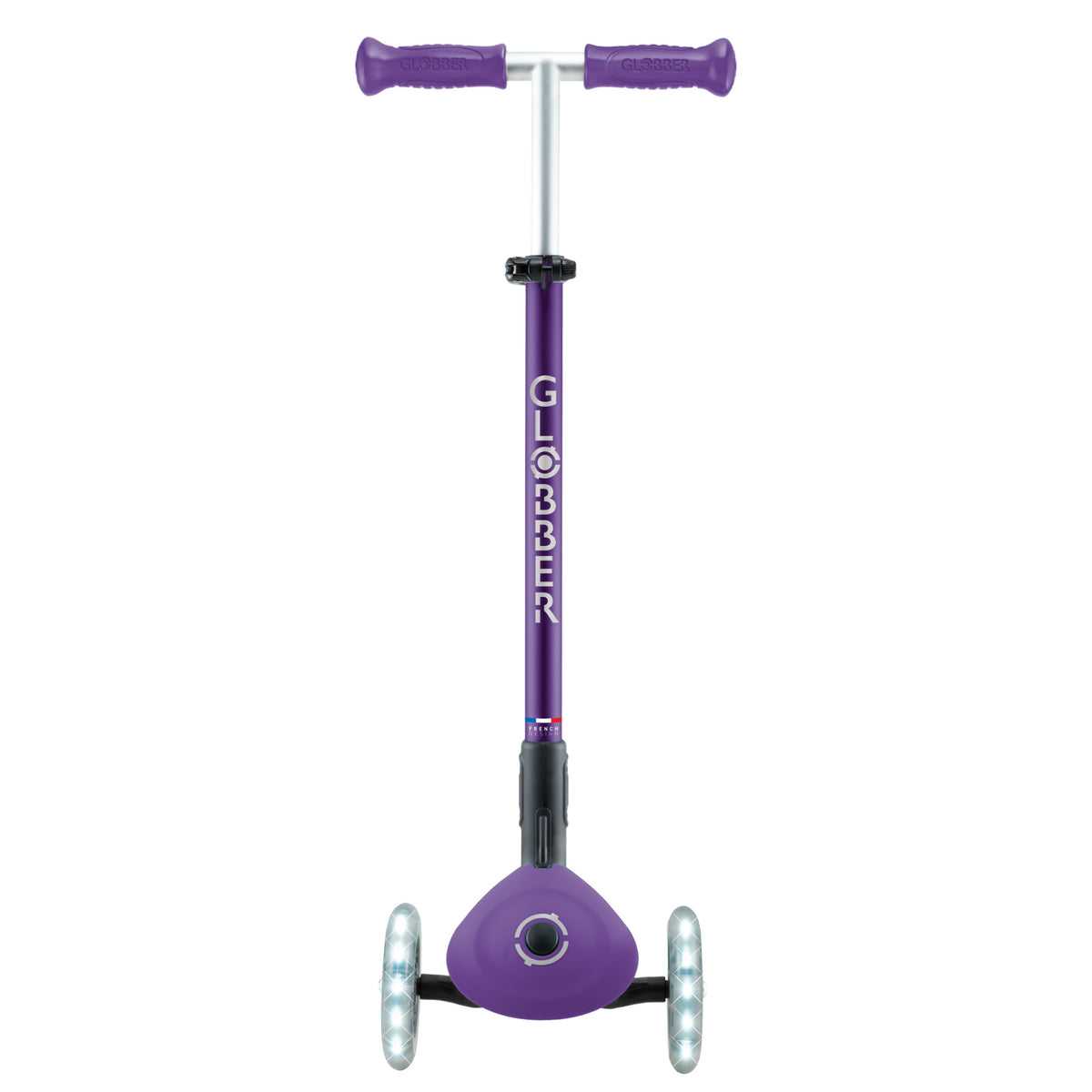 Globber Elite Lights - +3y Max 50kg - Dark Purple