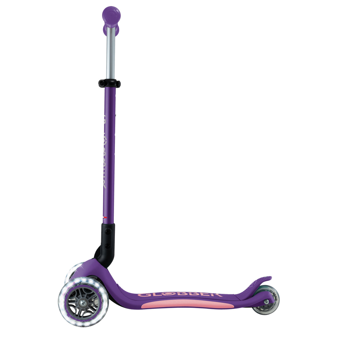 Globber Elite Lights - +3y Max 50kg - Dark Purple