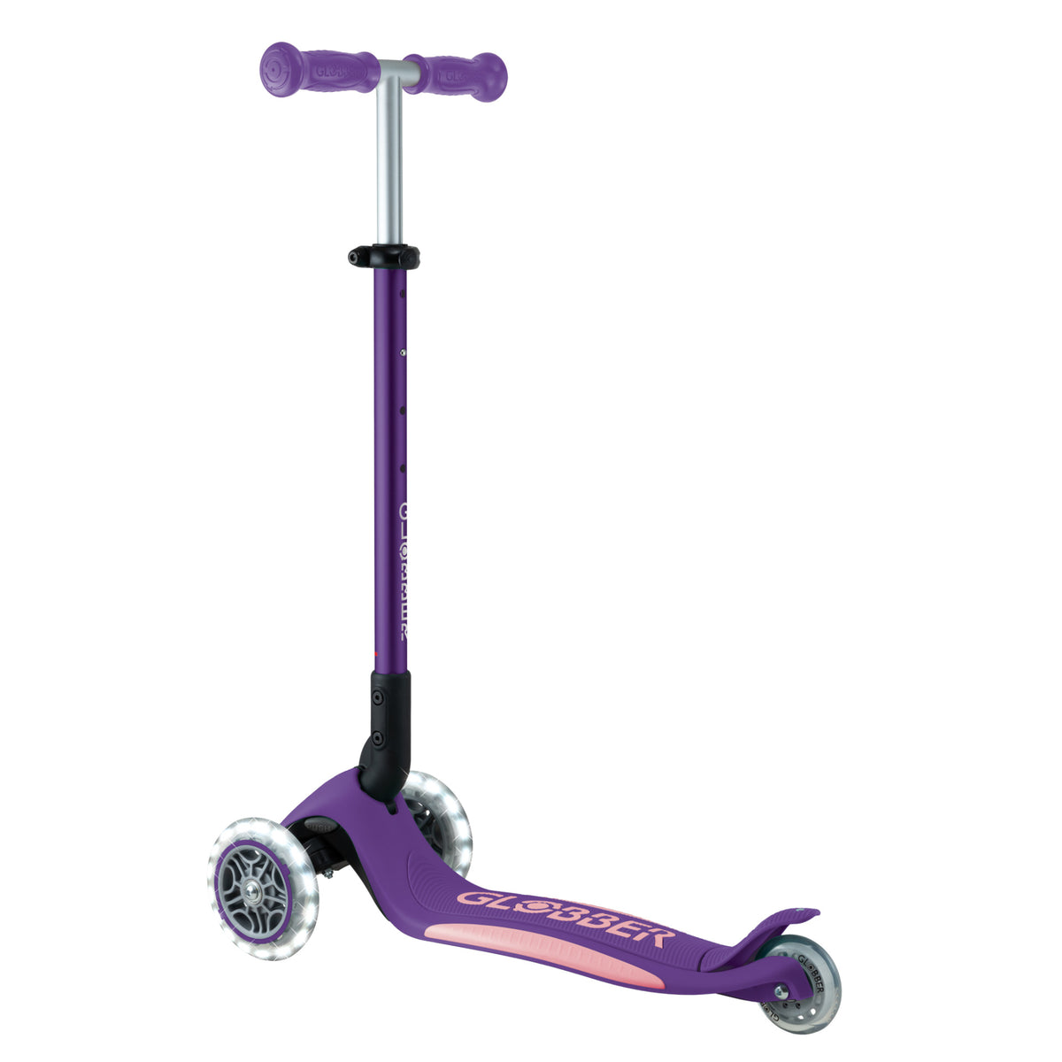 Globber Elite Lights - +3y Max 50kg - Dark Purple