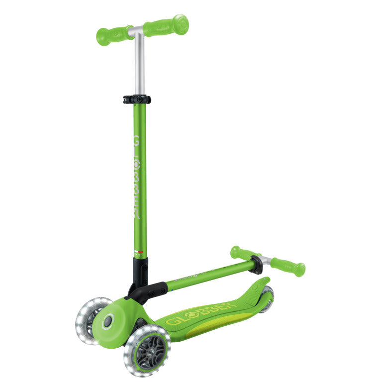 Globber Elite Lights - +3y Max 50kg - Apple Green