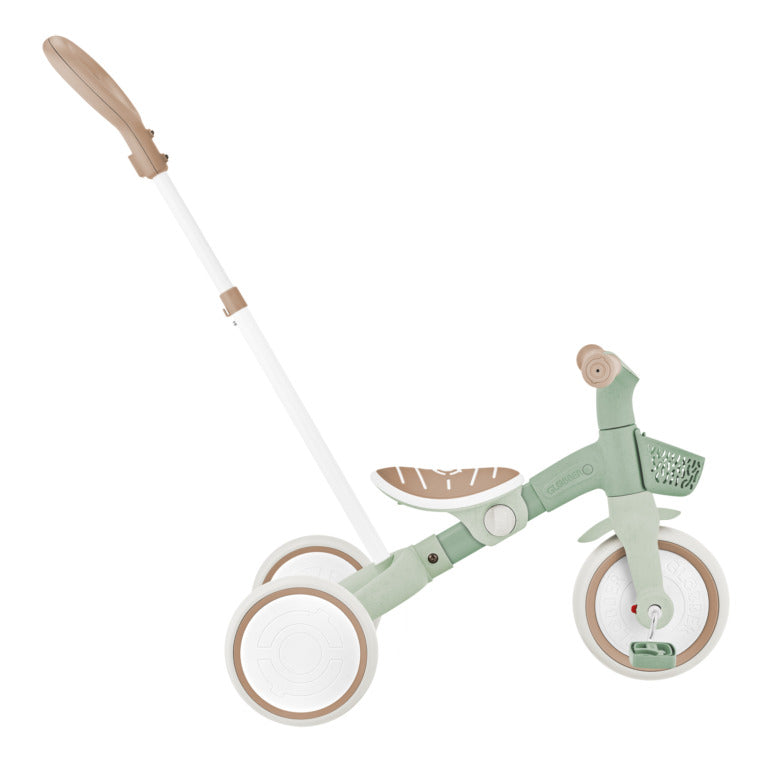 Globber Learning Trike 3-In-1 Plus ECOLOGIC - 12-36m Max 20kg - Pistachio