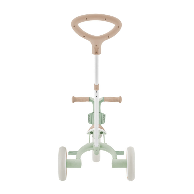 Globber Learning Trike 3-In-1 Plus ECOLOGIC - 12-36m Max 20kg - Pistachio