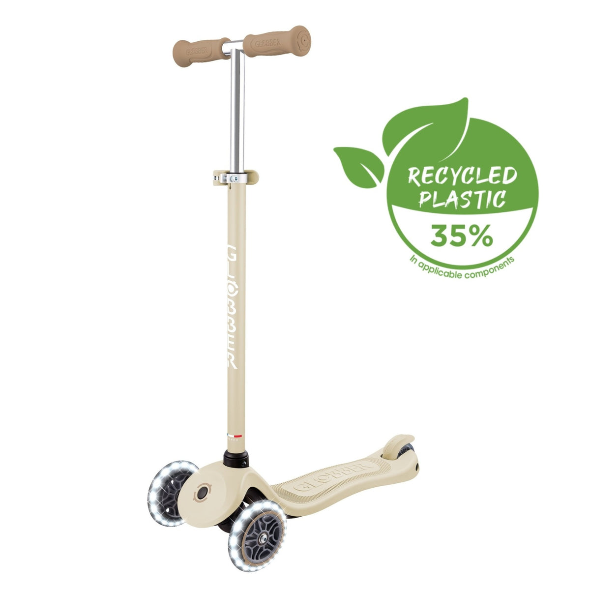 Globber Signature Lights - +3y Max 50kg - Taupe