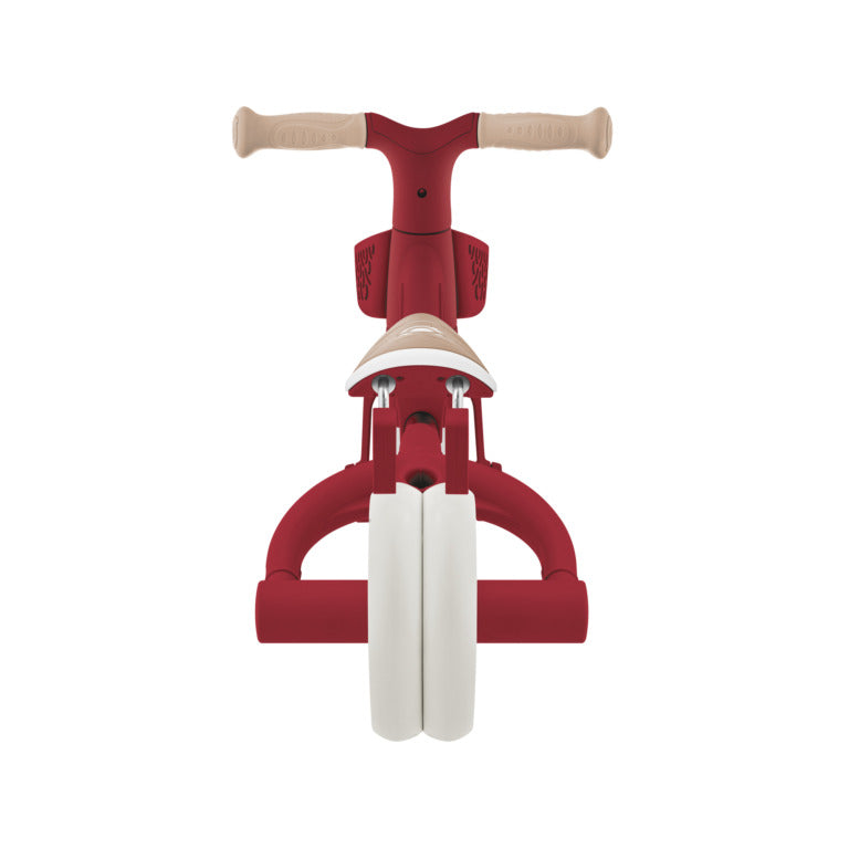 Globber Learning Trike 3-In-1 Plus ECOLOGIC - 12-36m Max 20kg - Vintage Red