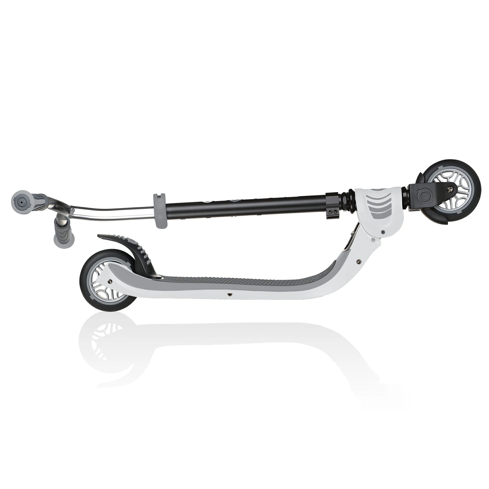 Globber Flow Foldable 2 Wheels - White/Black