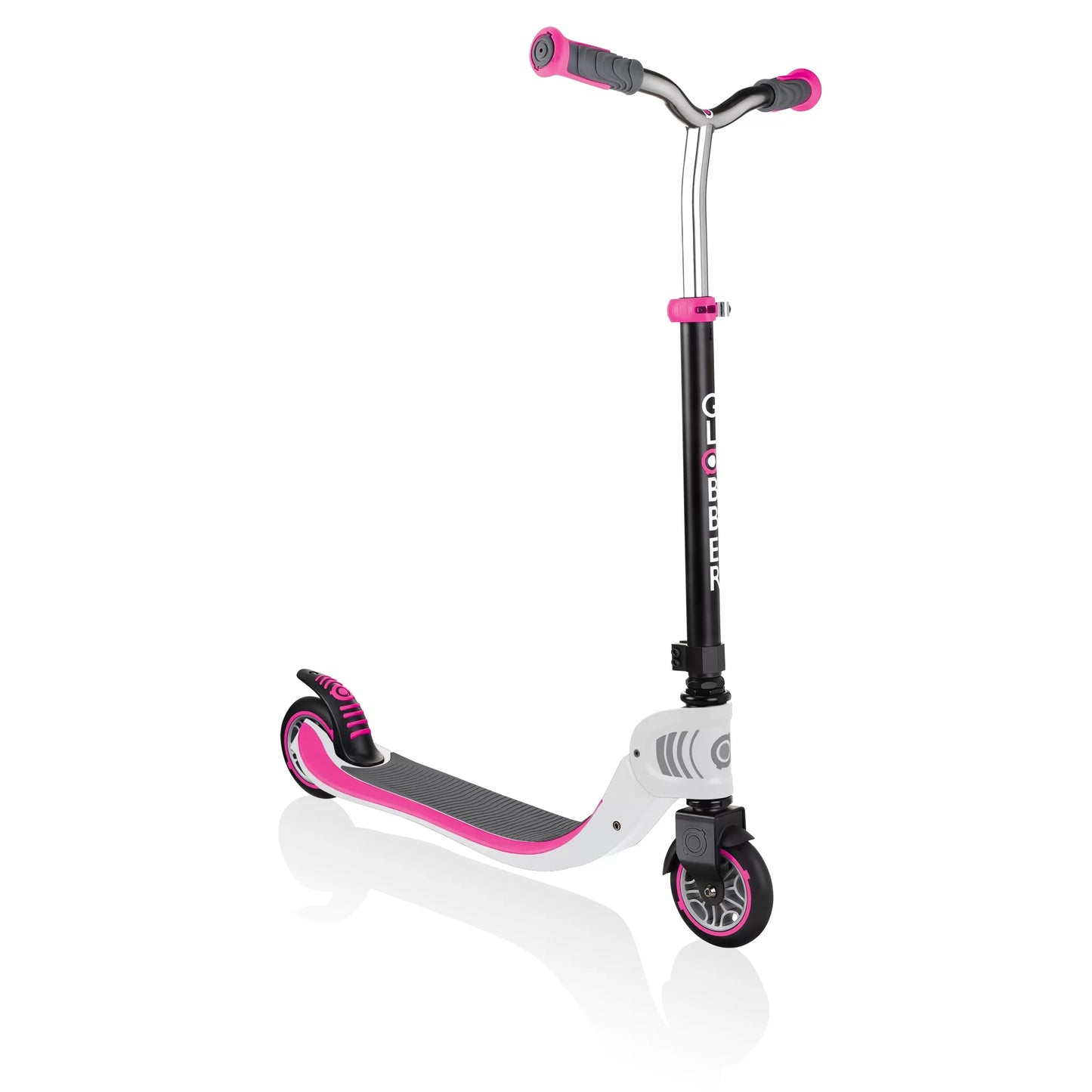 Globber Flow Foldable 2 Wheels - White/Pink