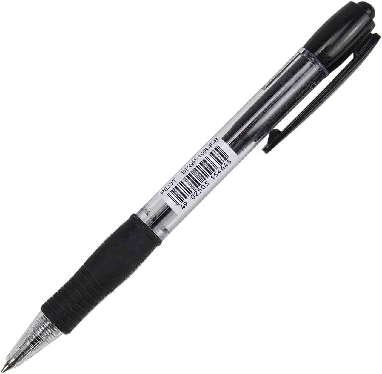 Pilot Super Grip Retractable Ballpoint Pen F Black