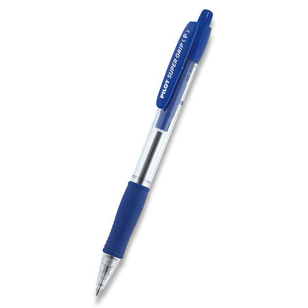 Pilot 'Super Grip' - Fine Tip - Blue