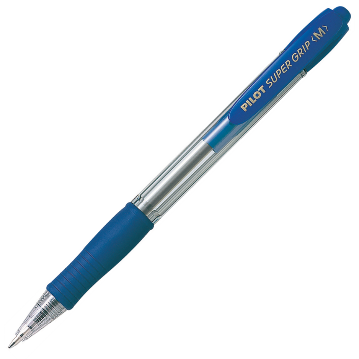 Pilot Super Grip Retractable Ballpoint Pen M Blue