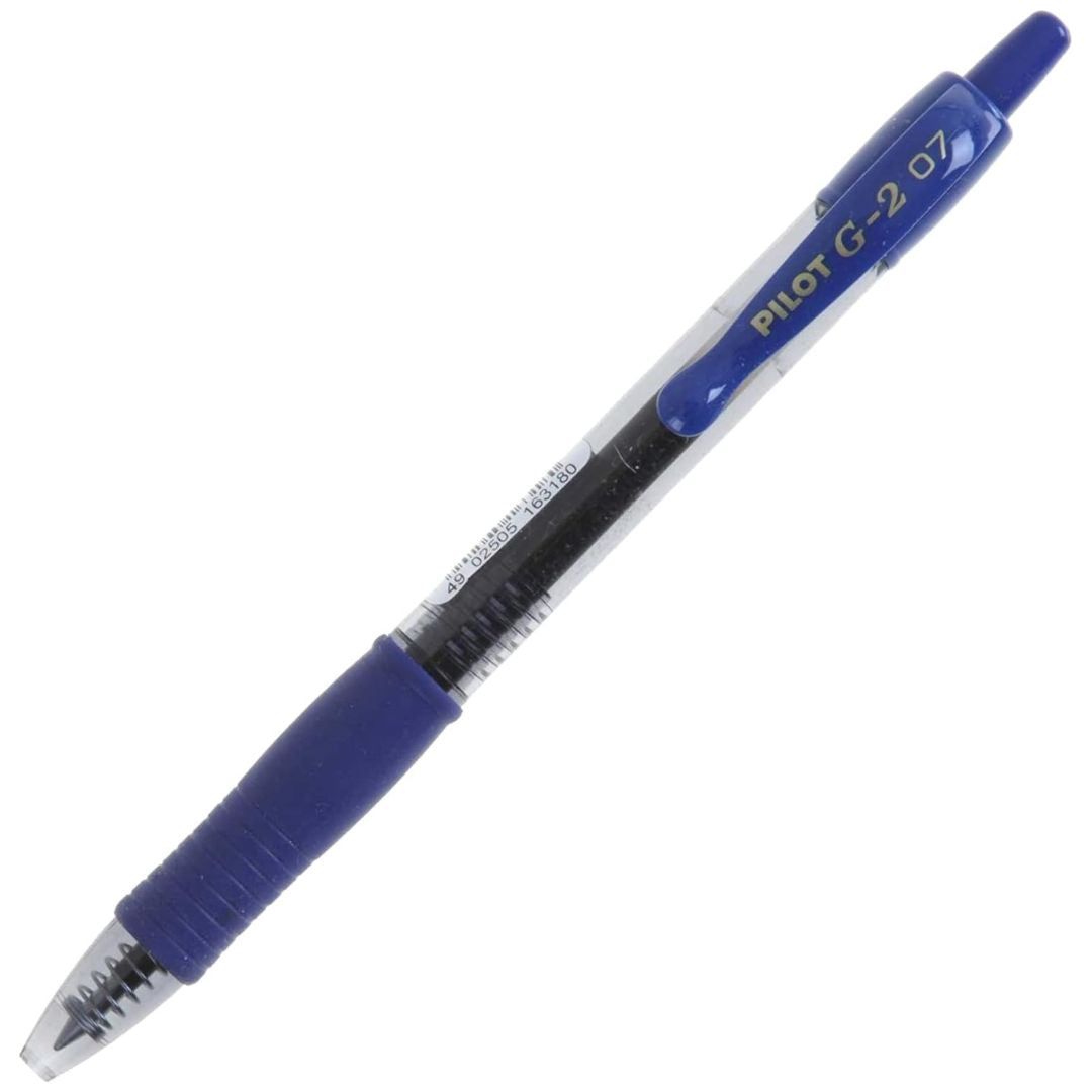 Pilot G-2 07 Blue Ink Gel Pen