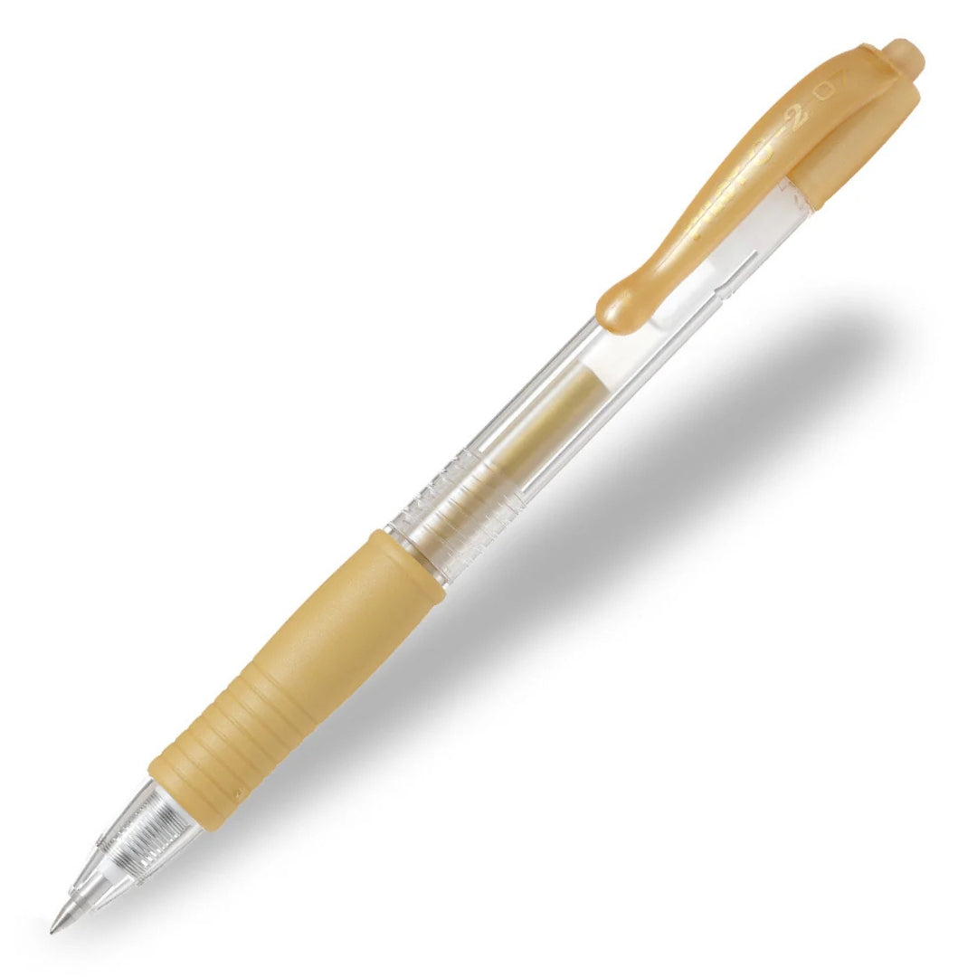 Pilot G-2 - Metallic - Rollerball Pen 0.7 - Gold