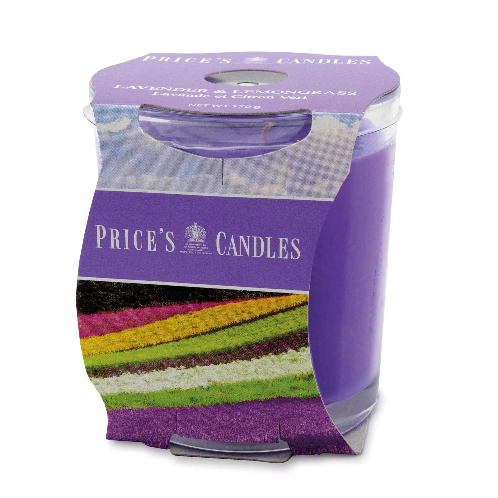 Price's Candles - Jar Candle - Lavender & Lemongrass 170gr