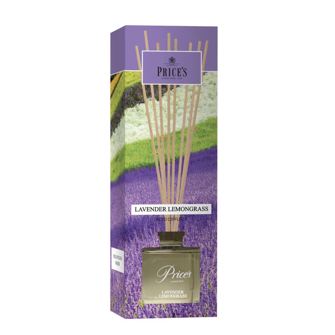 Price's Candles - Reed Diffuser - Lavender & Lemongrass 100ml