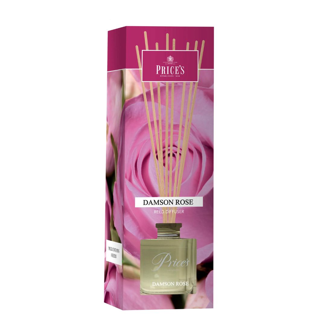 Price's Candles - Reed Diffuser - Damson Rose 100ml