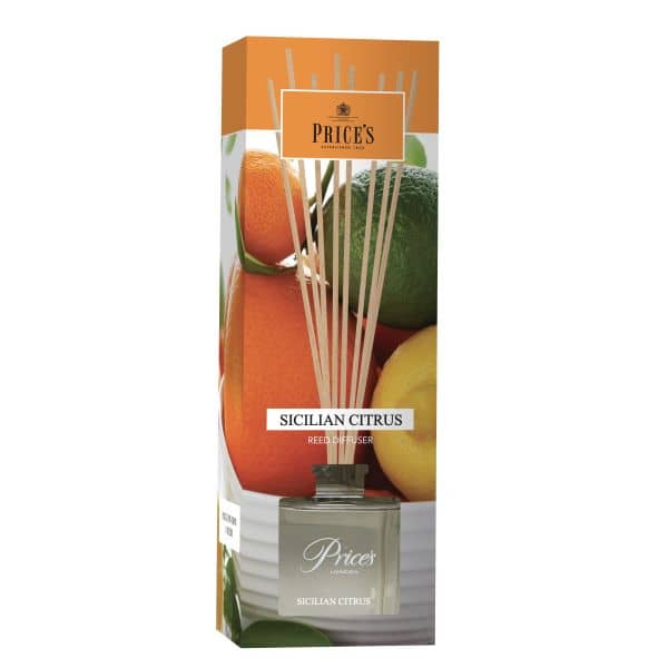 Price's Candles - Reed Diffuser - Sicilian Citrus 100ml