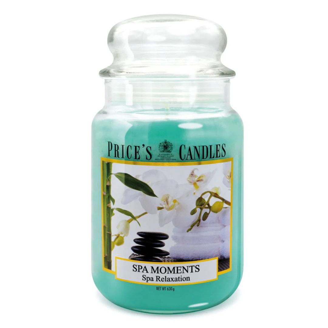 Price's Candles - Large Jar Candle - Spa Moments 630gr