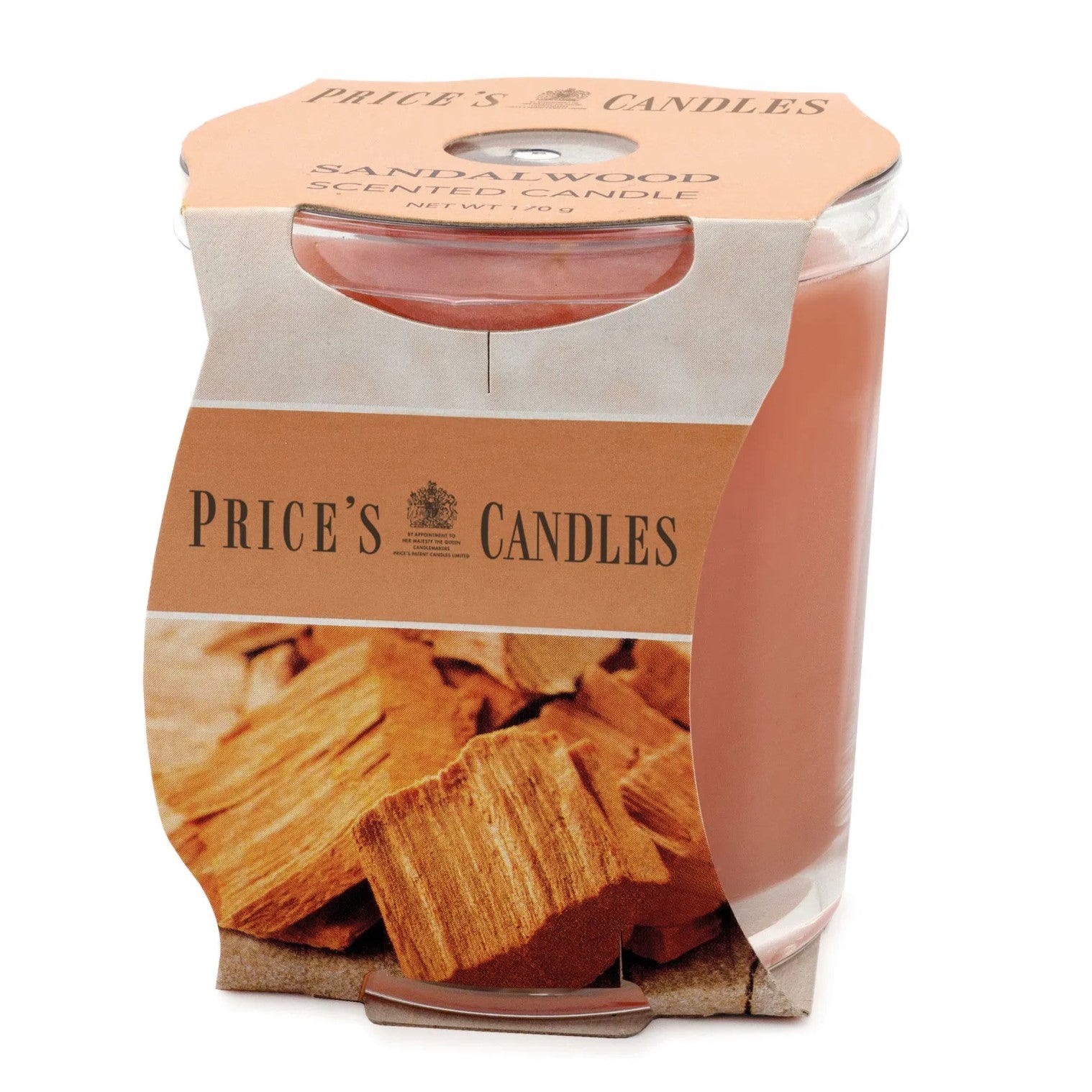 Price's Candles - Jar Candle - Sandalwood 170gr