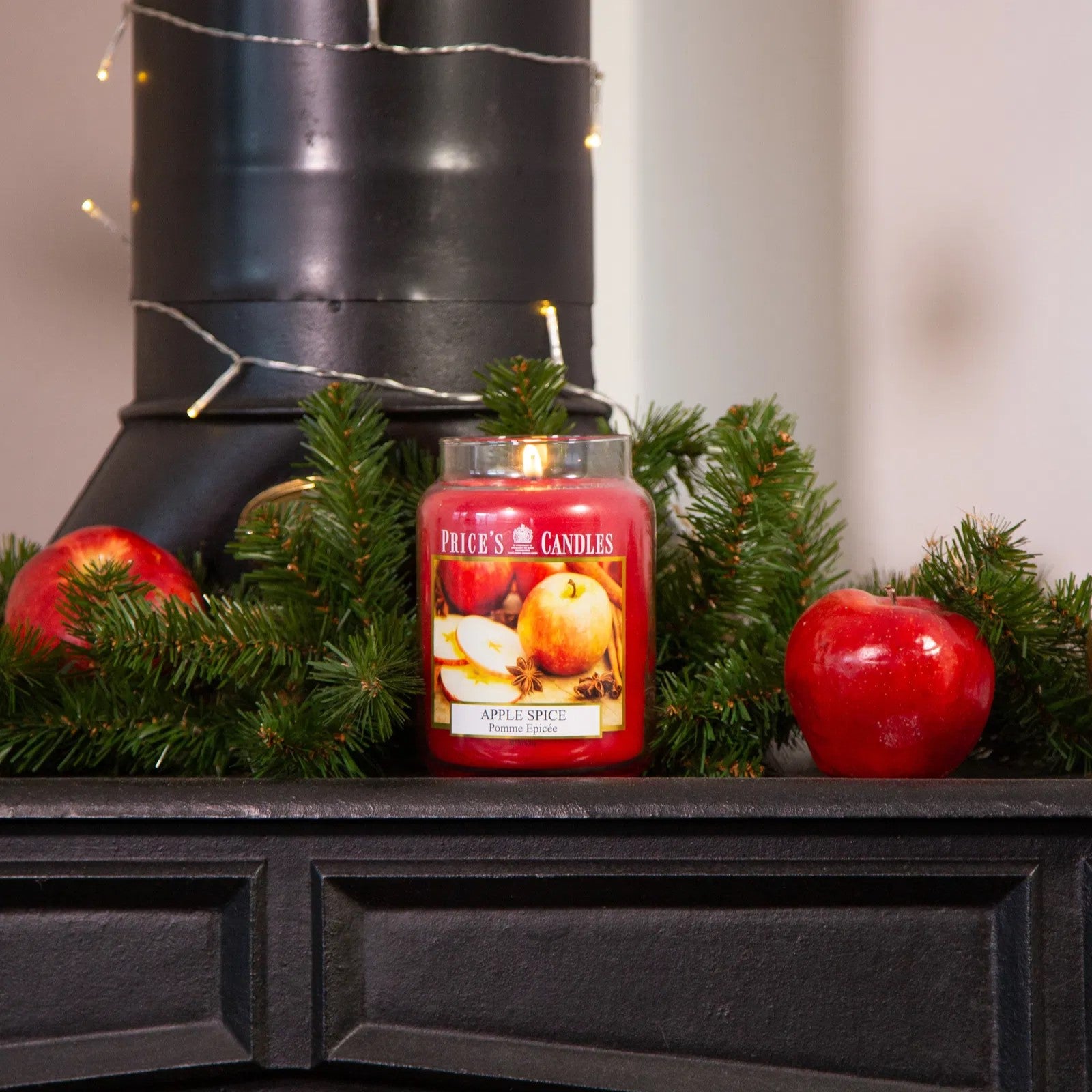 Price's Candles - Large Jar Candle - Apple Spice 630gr