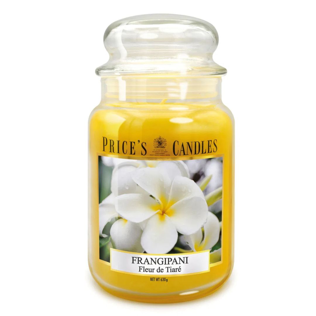 Price's Candles - Large Jar Candle - Frangipani 630gr