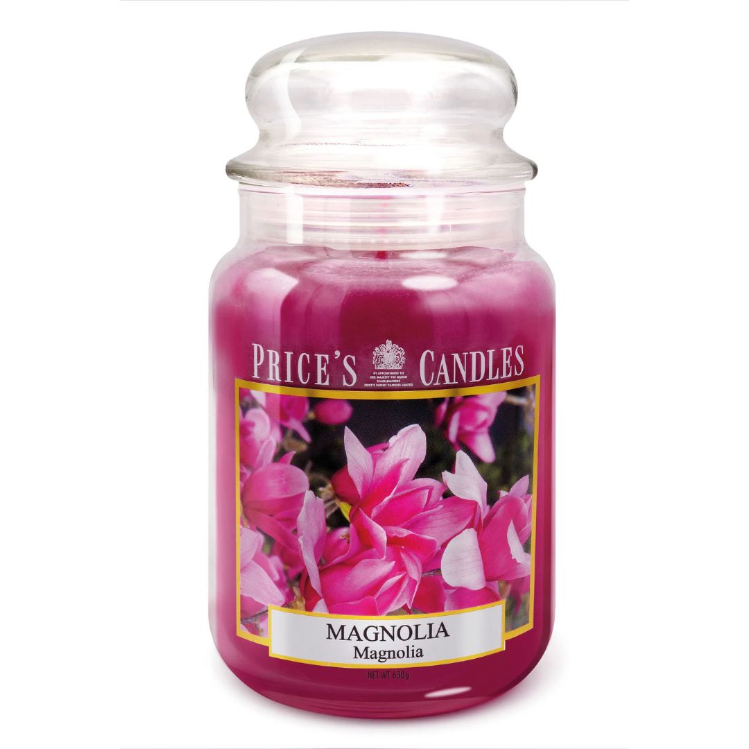 Price's Candles - Large Jar Candle - Magnolia 630gr