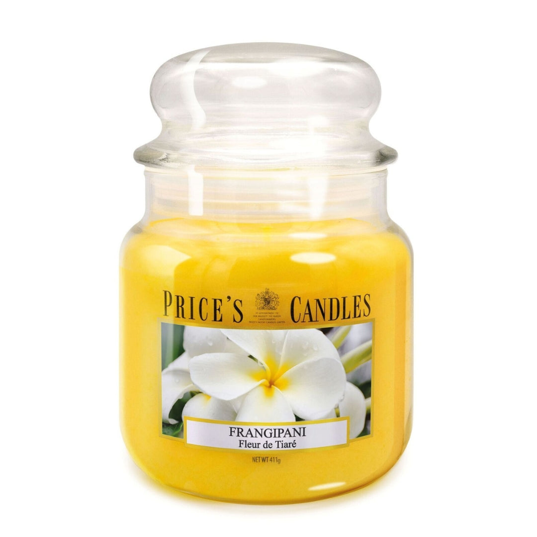 Price's Candles - Medium Jar Candle 411gr - Frangipani