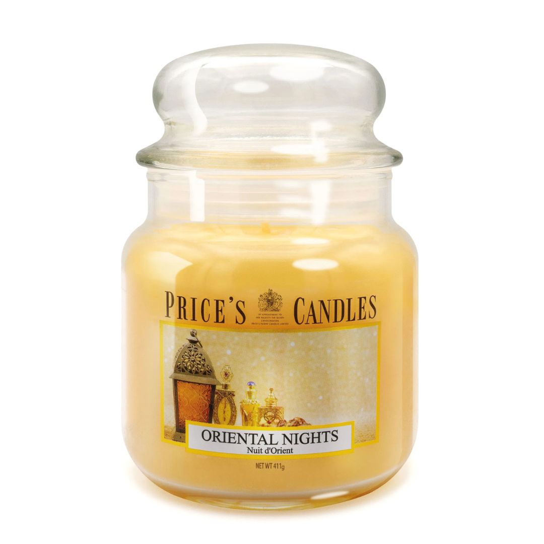 Price's Candles - Medium Jar Candle - Oriental Nights 411gr