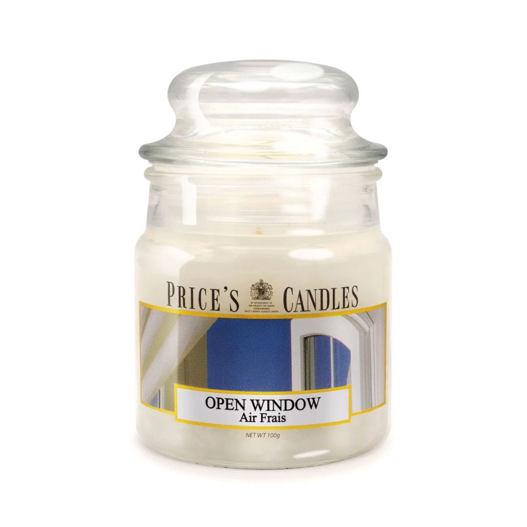 Price's Candles - Small Jar Candle - Open Window 100gr