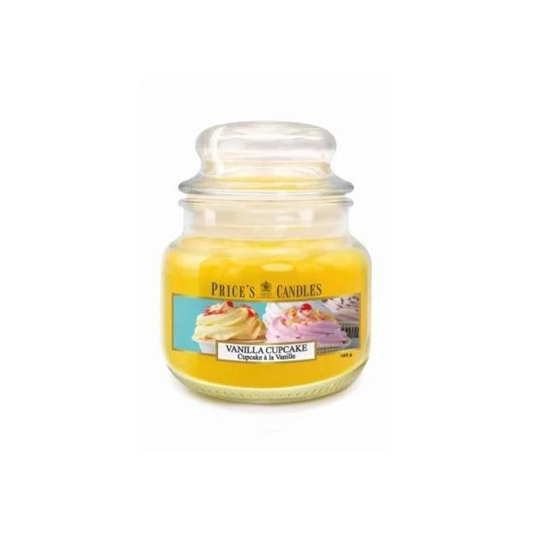 Price's Candles - Small Jar Candle 100gr - Vanilla Cupcake