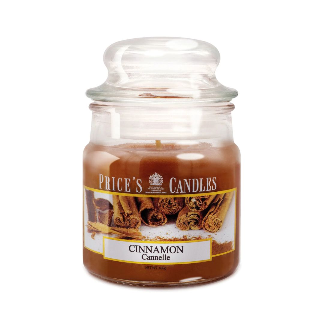 Price's Candles - Small Jar Candle - Cinnamon 100gr