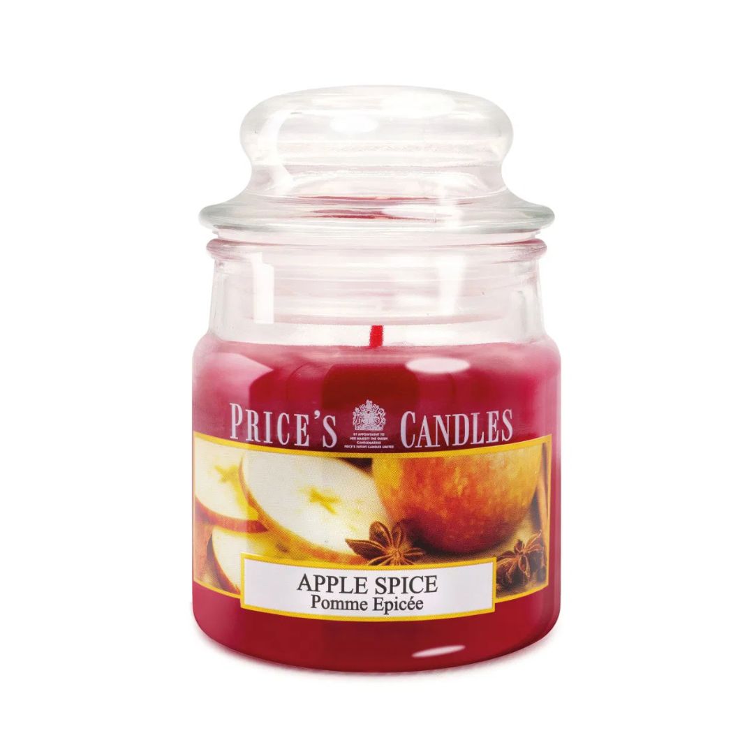 Price's Candles - Small Jar Candle - Apple Spice 100gr