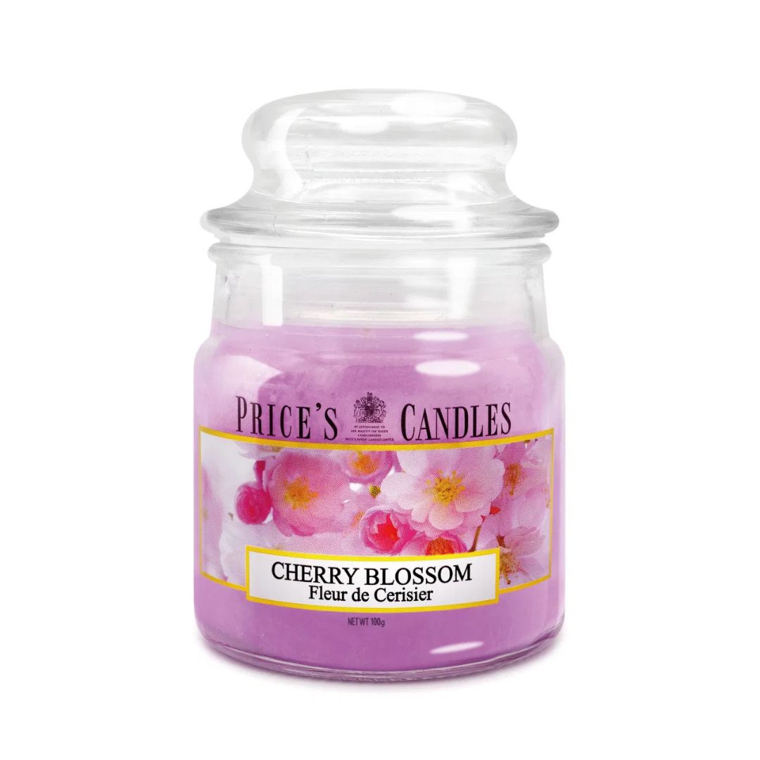 Price's Candles - Small Jar Candle - Cherry Blossom 100gr