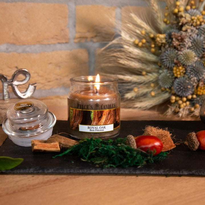 Price's Candles - Small Jar Candle 100gr - Royal Oak