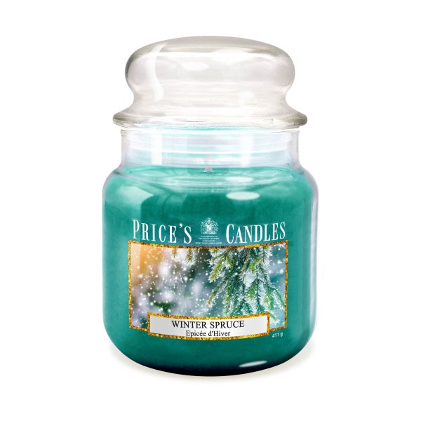 Price's Candles - Medium Jar Candle - Winter Spruce 411gr