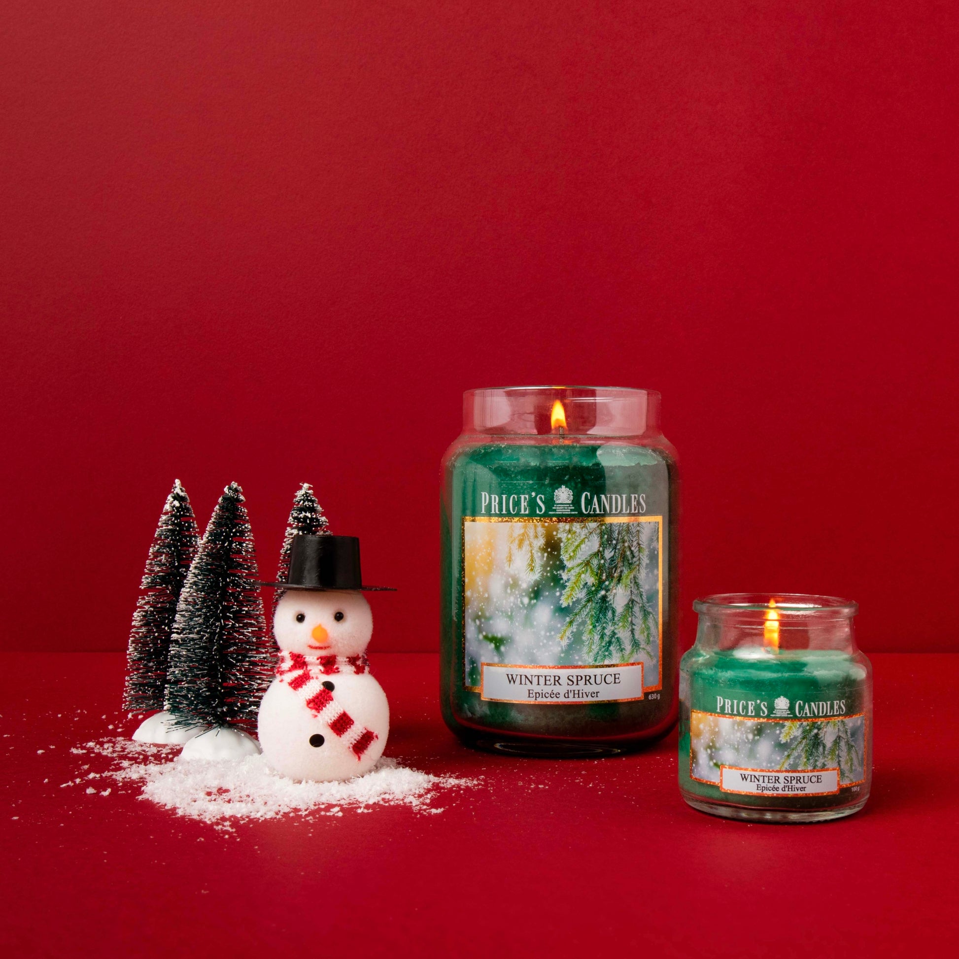 Price's Candles - Medium Jar Candle - Winter Spruce 411gr