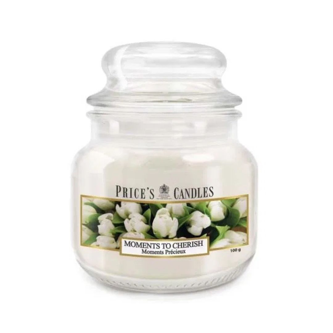 Price's Candles - Small Jar Candle - Moments to Cherish100gr