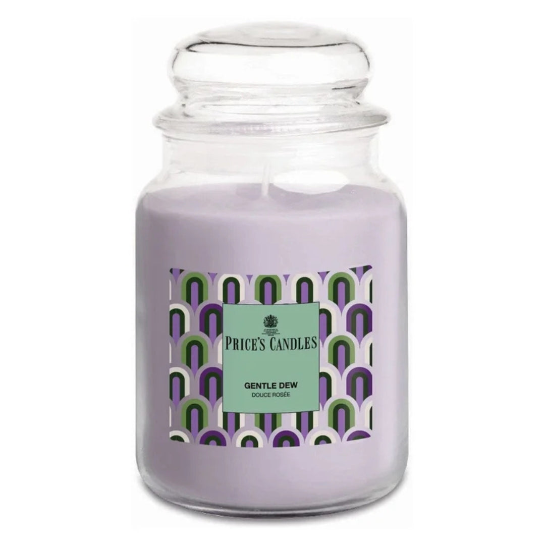 Price's Candles - Large Jar Candle 560gr - Gentle Dew