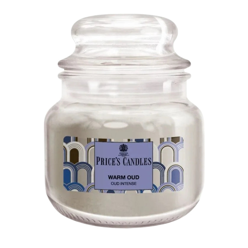 Price's Candles - Small Jar Candle 100gr - Warm Oud