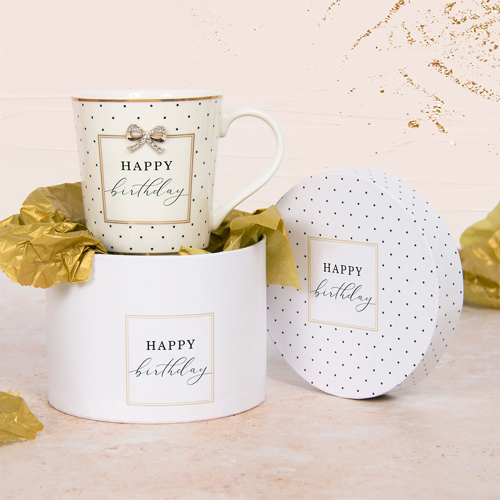 LP Happy Birthday Boxed Fine China Mug