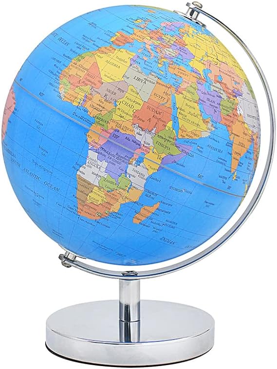 Vinatge Rotating World Globe Map Classic Small