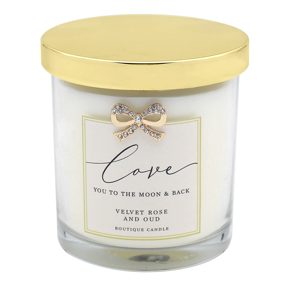 Love - Velvet Rose and Oud - Hand Poured Soy Wax Boutique Candle