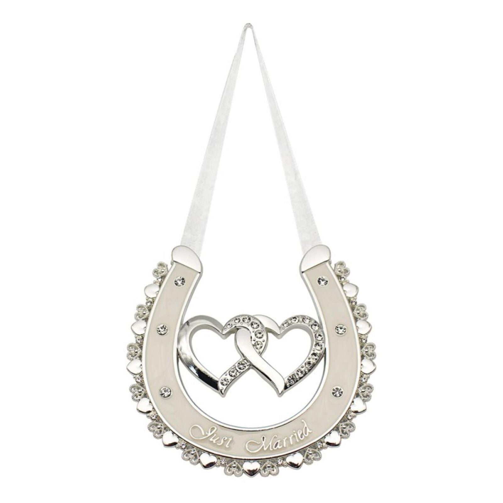 Wedding Horseshoe Keepsake - Just Married