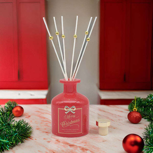 Christmas Boutique Diffuser 200ml - Red Winter Berries