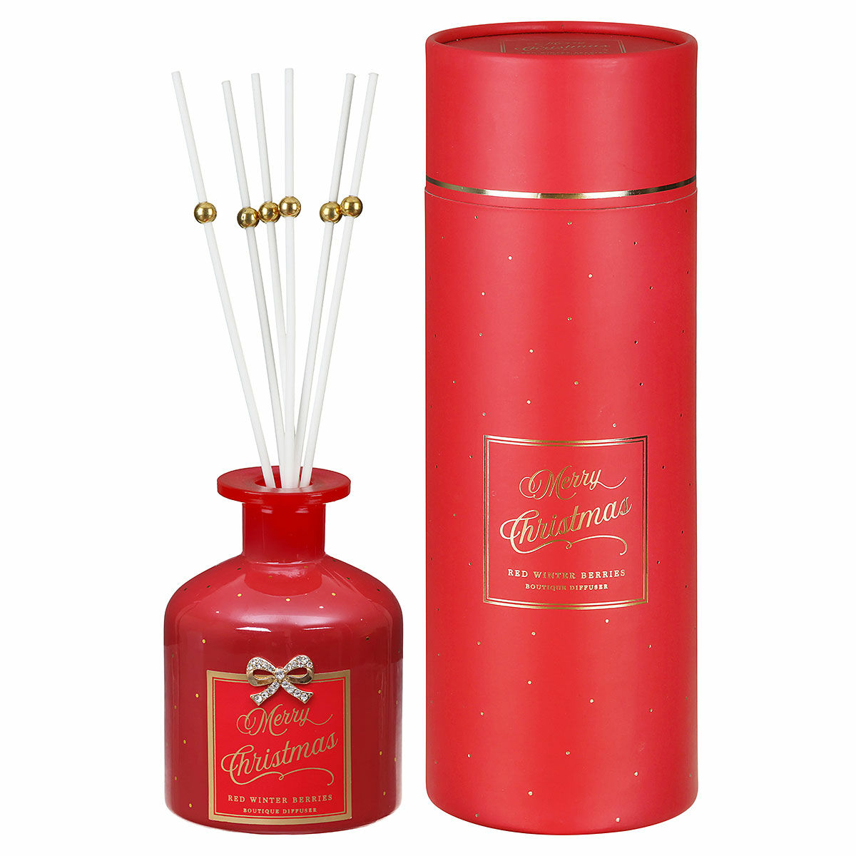 Christmas Boutique Diffuser 200ml - Red Winter Berries