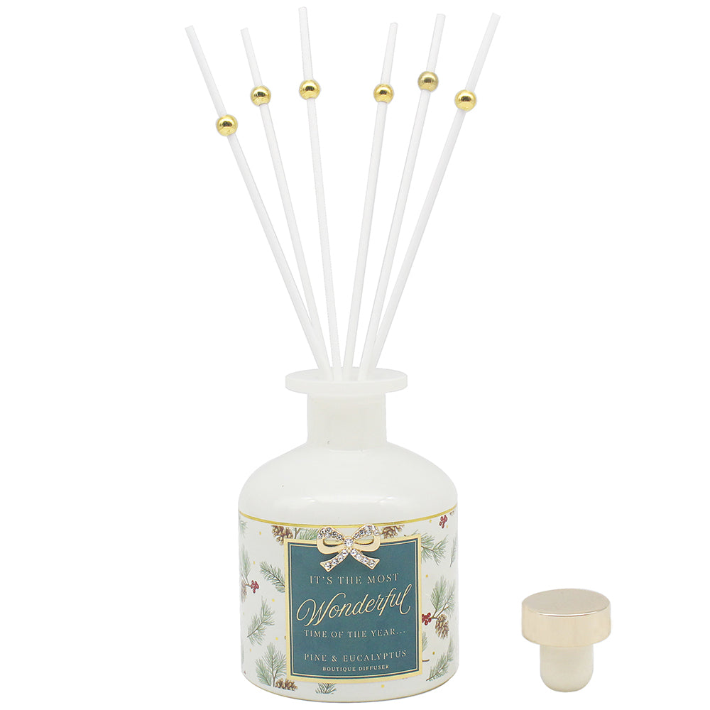 L&P Boutique Diffuser - It's The Most Wonderful Time Of The Year - Pine & Eucalyptus