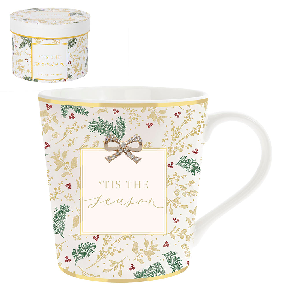 L&P Fine China Mug - 'Tis The Season